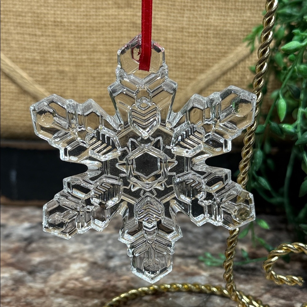 Waterford Crystal Snowflake Ornament